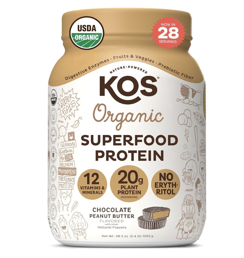 KOS Chocolate Peanut Butter Vegan Protein Powder