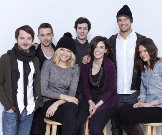 Elijah Wood, Malin Akerman, Adam Brody, Josh Duhamel and Katie Holmes represented The Romantics at Sundance in 2011.