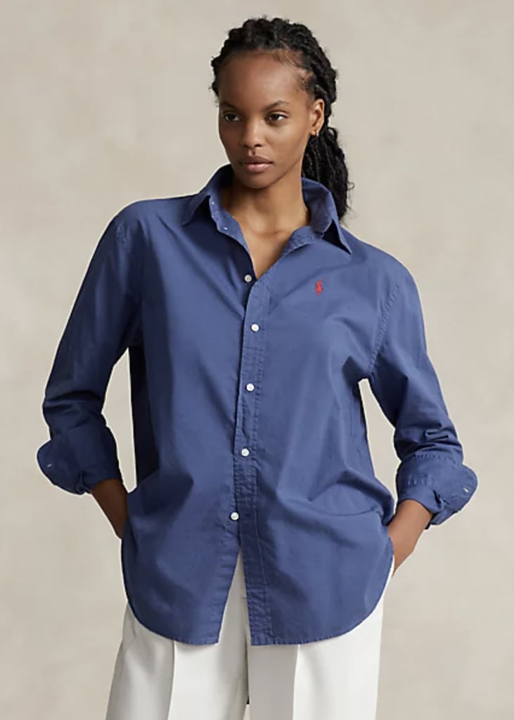 Polo Ralph Lauren Oversize Fit Cotton Twill Shirt