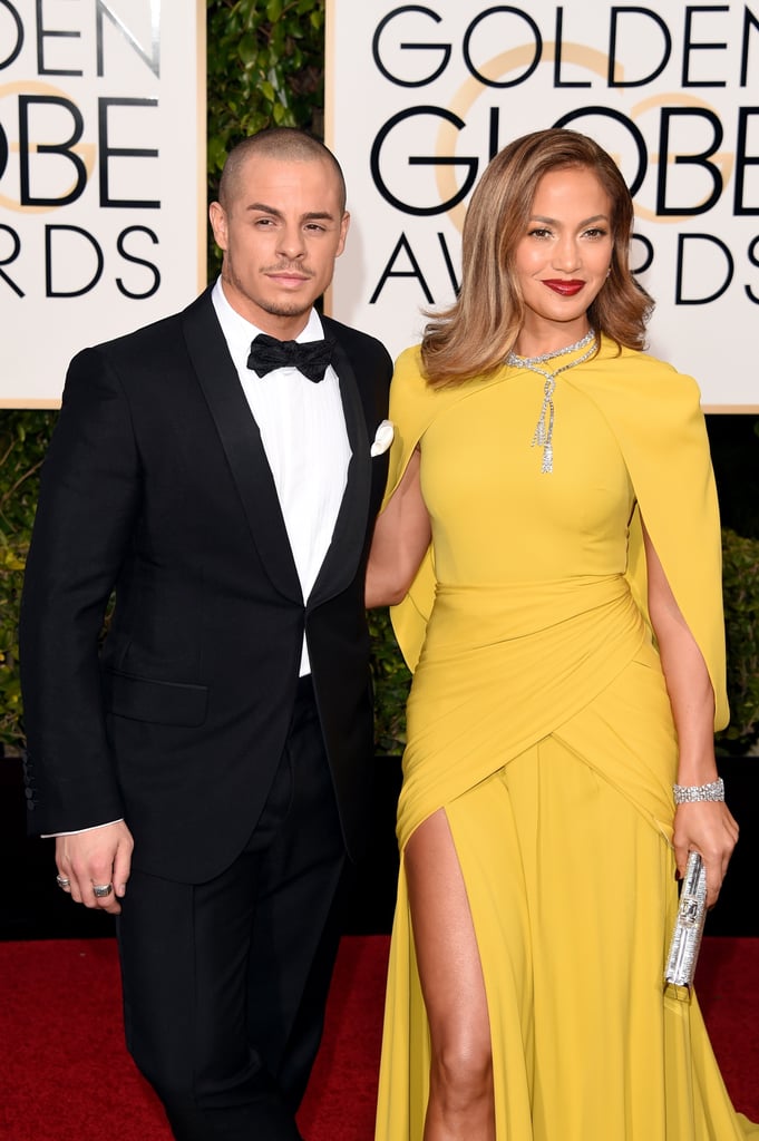 Jennifer Lopez and Casper Smart's PDA at 2016 Golden Globes