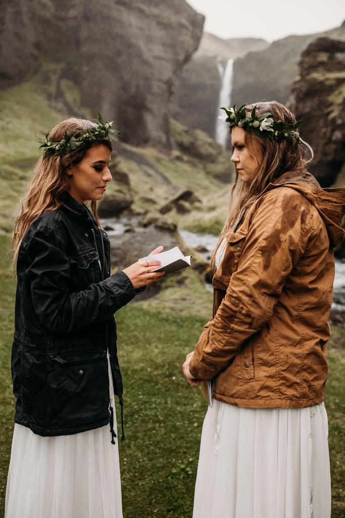 Rainy Elopement in Iceland