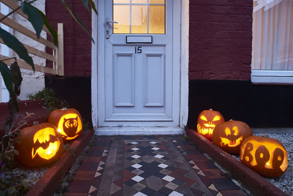 Pumpkin Pathway Zoom Background