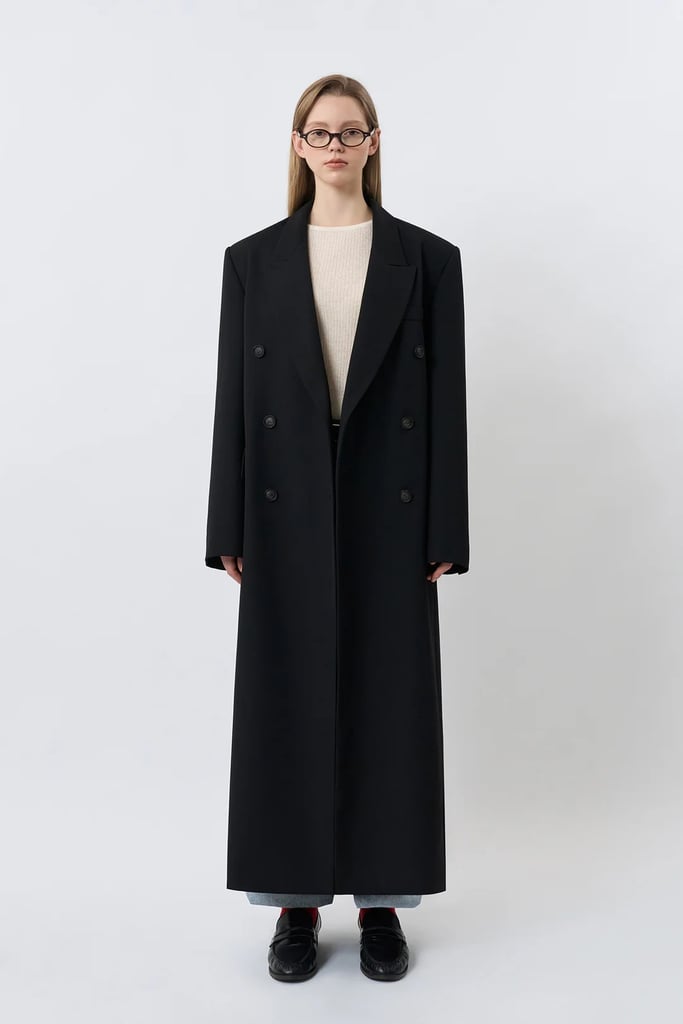 PVCS Classy Maxi Coat ($295)
What I love about this maxi coat is that you don't have to overthink it: it comes in one size that fits many, is high-quality, and matches nearly everything. I don't know anyone in my life who wouldn't wear it — even if it's just to a wedding or holiday party. I personally wear mine all the time; it's that perfect mix of style and timelessness, with oversize shoulders and a double-breasted front. If someone is in need of a quality coat, this one (made of polyester and rayon) is it.