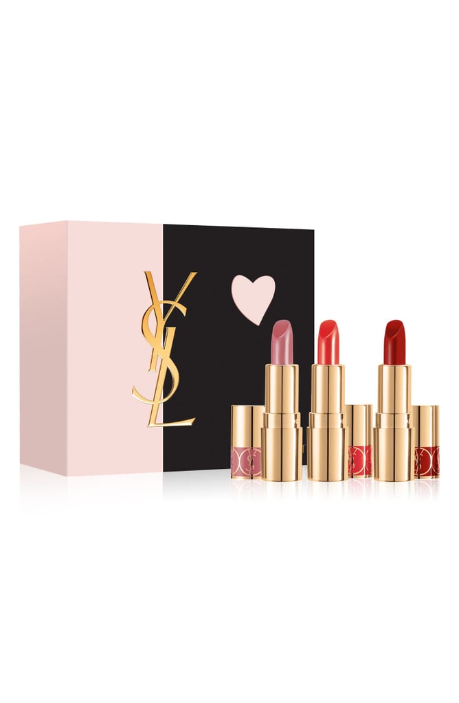 YSL Rouge Volupte Shine Lipstick Balm Travel Size Set