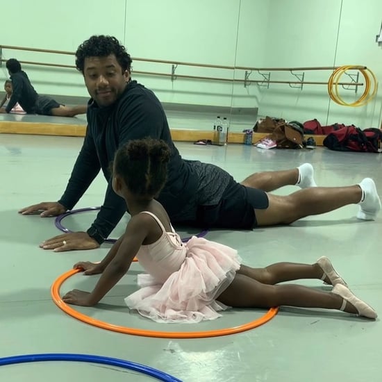 Russell Wilson Goes to Ballet Class With Sienna June 2019