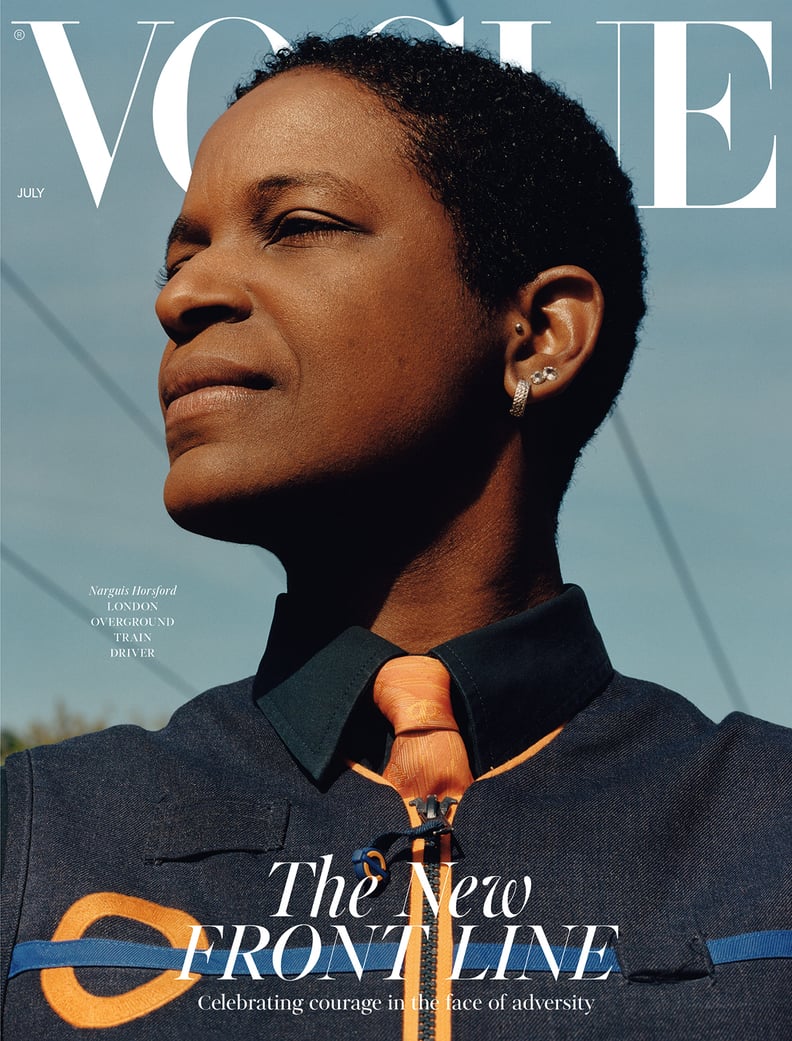 Narguis Horsford on the British Vogue July 2020 Cover