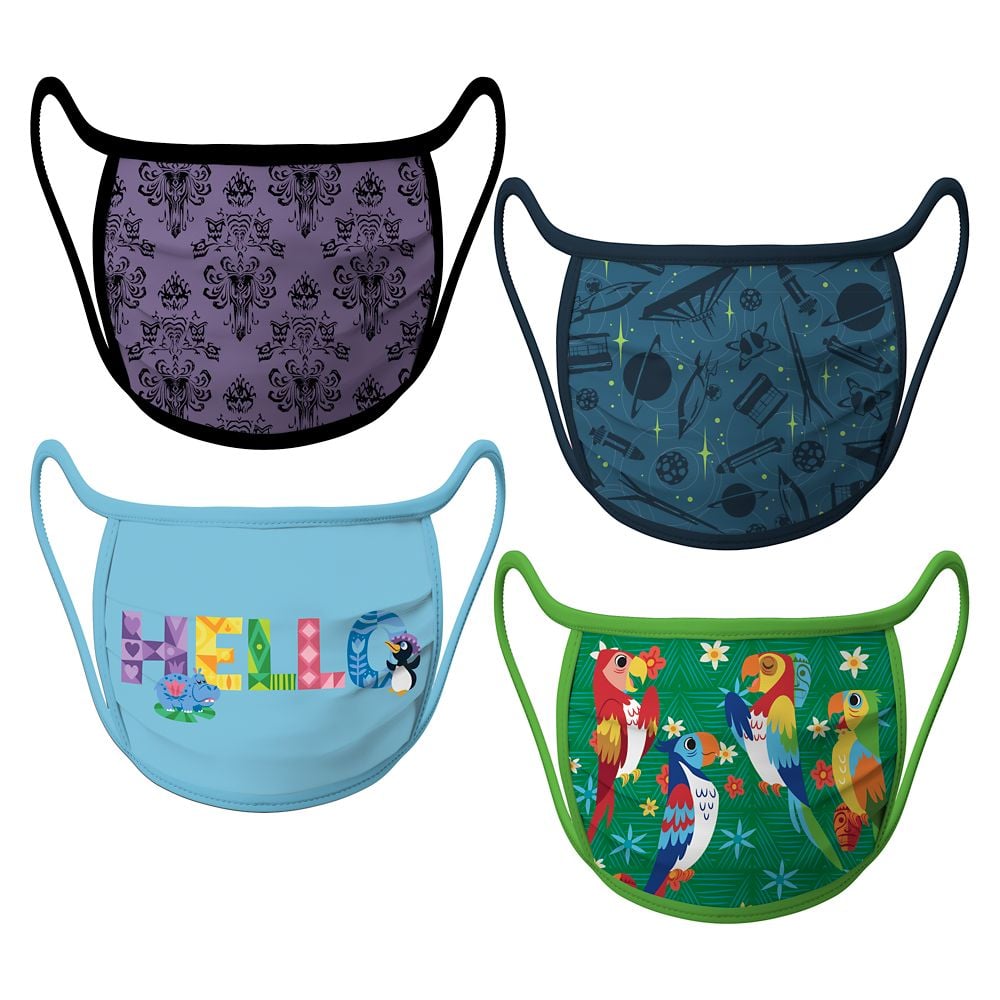 Disney Parks Attractions Cloth Face Masks Disney Face Masks For