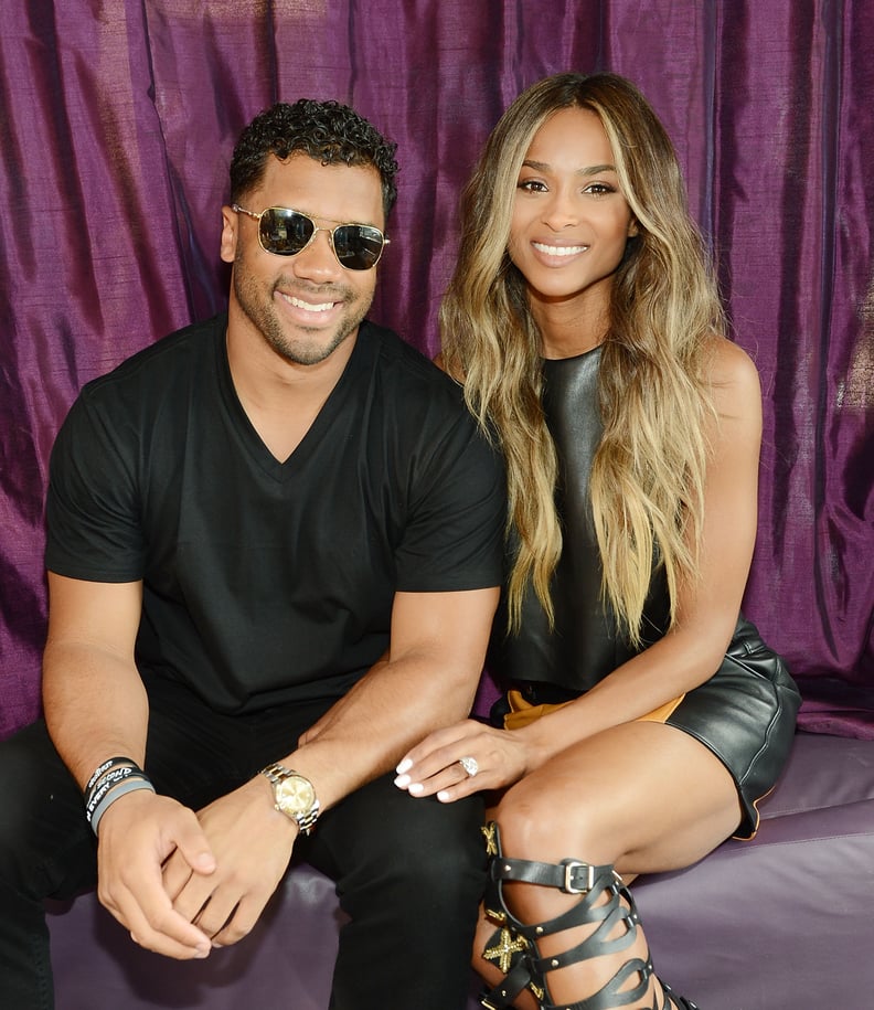 Ciara and Russell Wilson