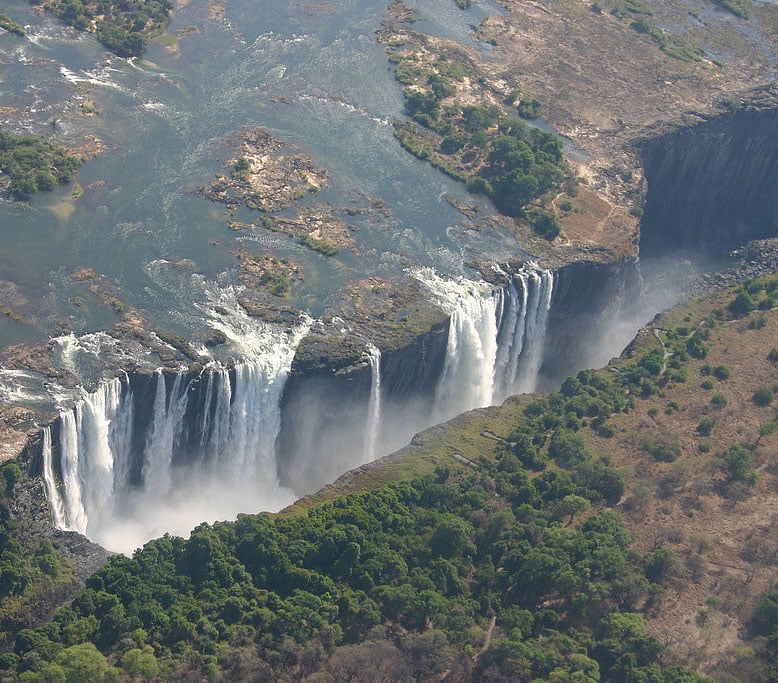 Victoria Falls, Zambia and Zimbabwe Border