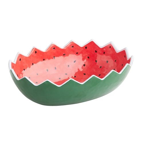 Watermelon Melamine Serving Bowl