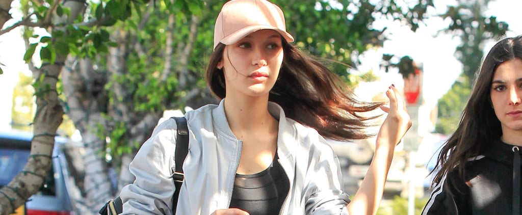 Bella Hadid's Legging and Sports Bra Style