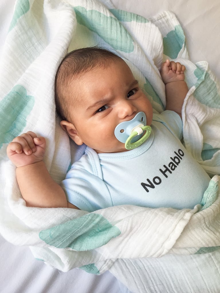Mom's Weekly Photo Shoot of Punny Onesies
