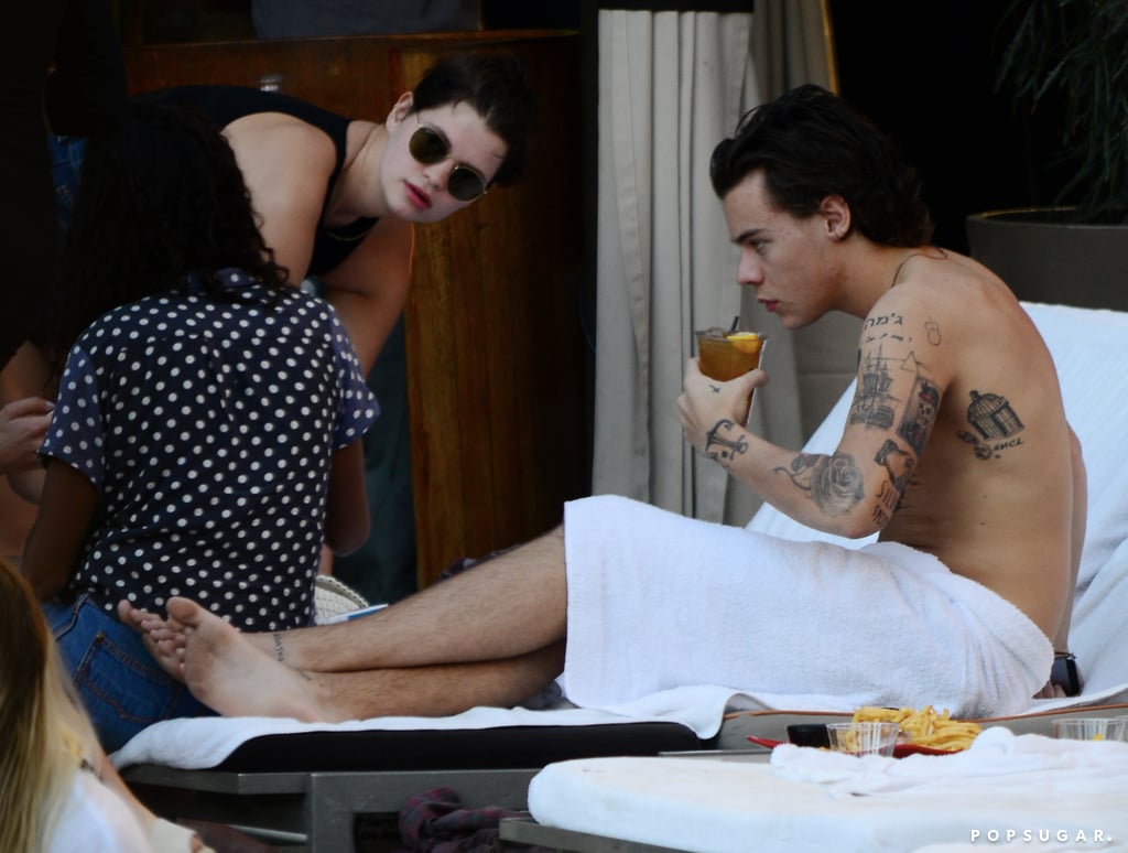 Harry Styles Shirtless in Hollywood | Photos