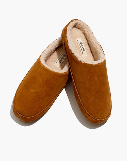 Madewell Suede Scuff Slippers