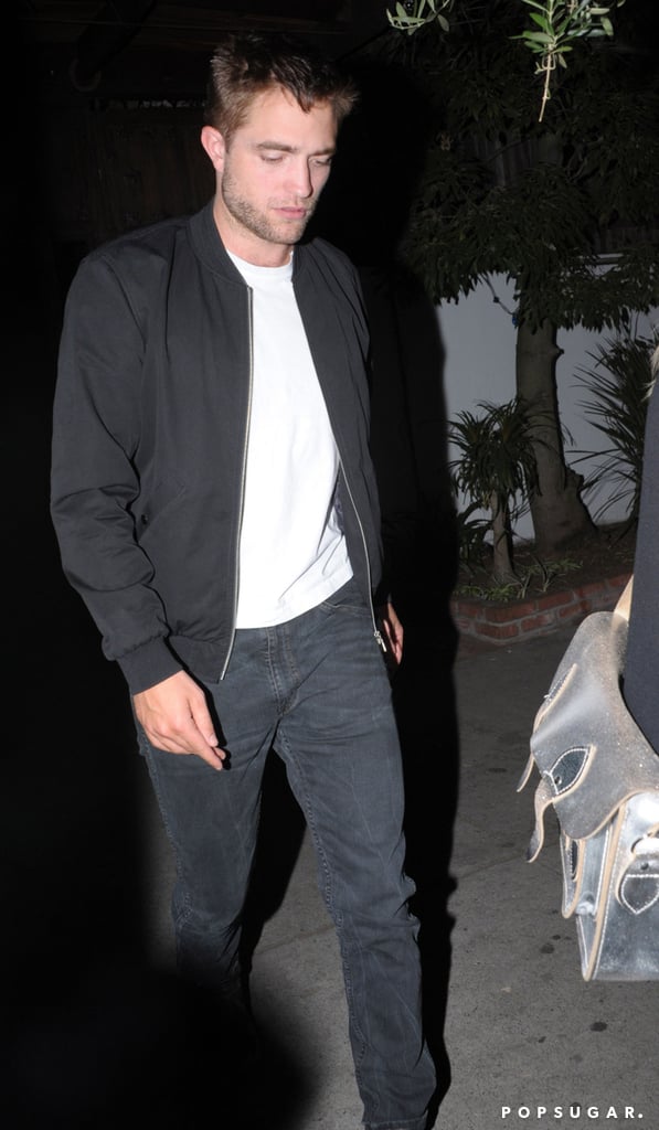 Robert Pattinson Dines at The Little Door in LA
