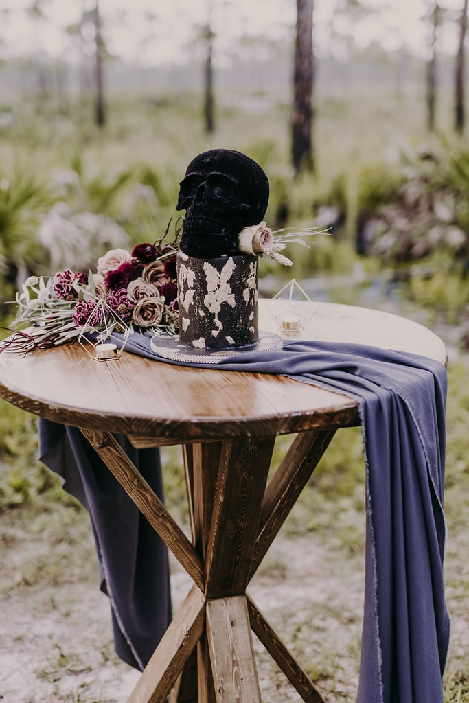 Witch-Inspired Halloween Wedding Shoot​