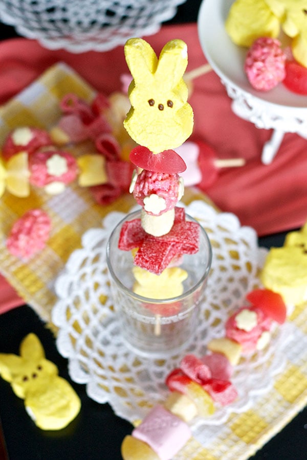 Peeps Candy Kabobs