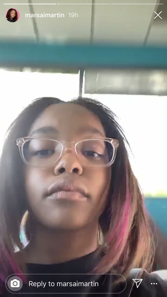 Marsai Martin's Instagram Story About Her Acne
