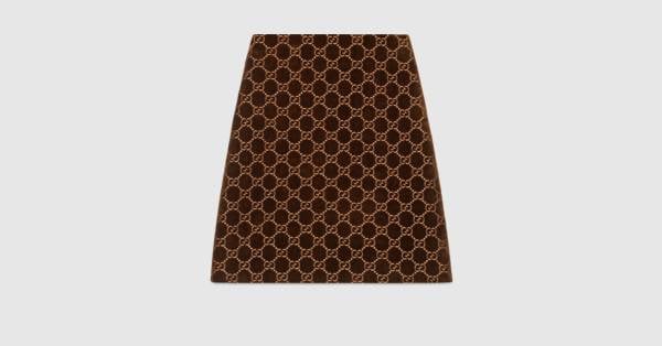 Gucci GG Velvet Skirt