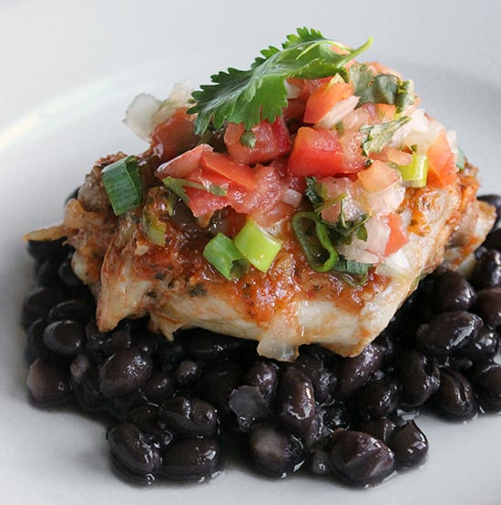 Slow-Cooker Mexican Chicken With Black Beans