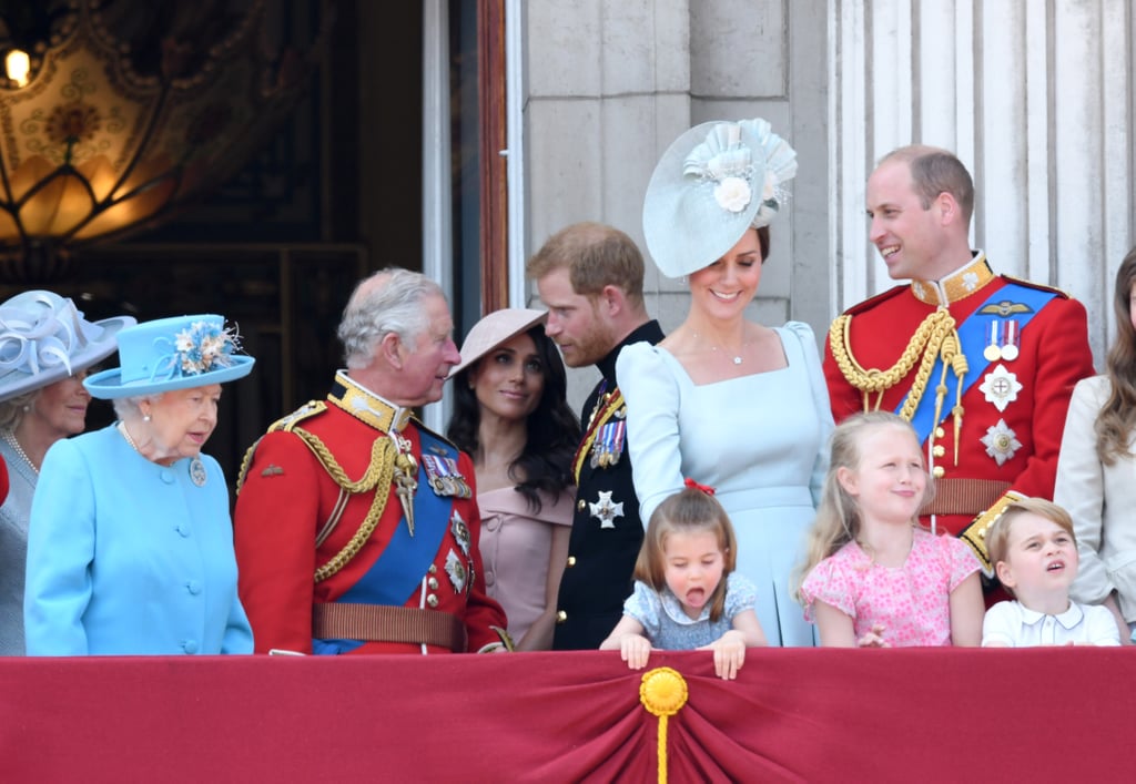 Why Meghan Markle Stood in the Back For Trooping the Colour