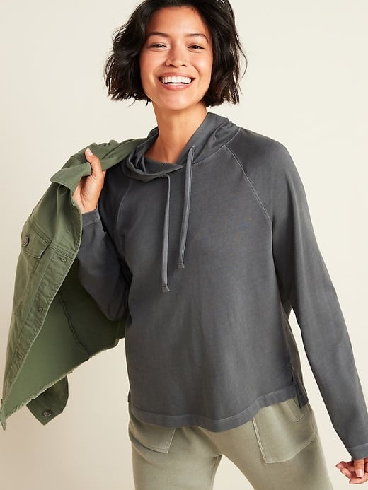 Lightweight Specially Dyed Jersey Pullover Hoodie