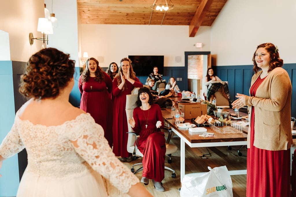 Quirky Christmas Wedding