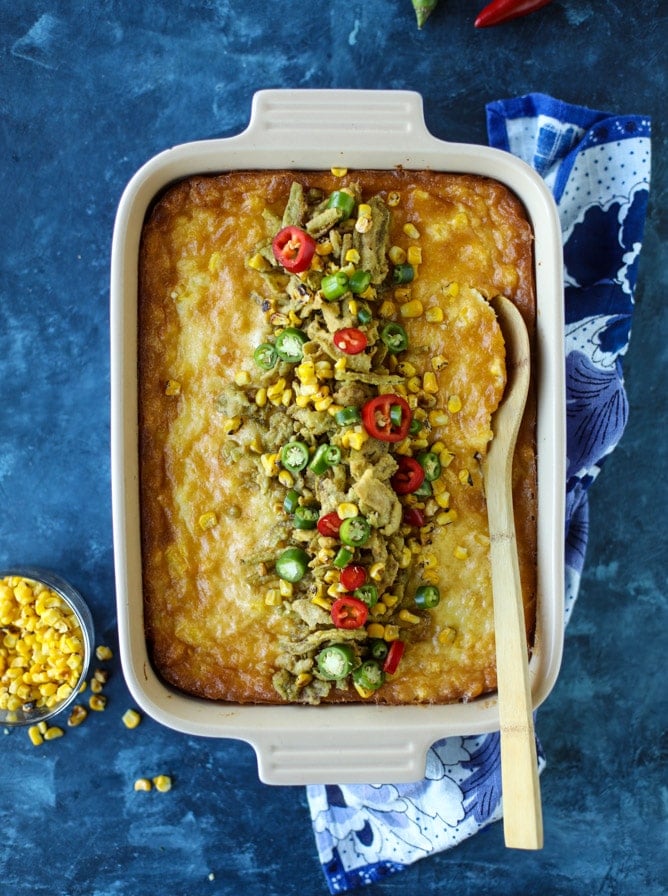 Jalapeño Corn Soufflé