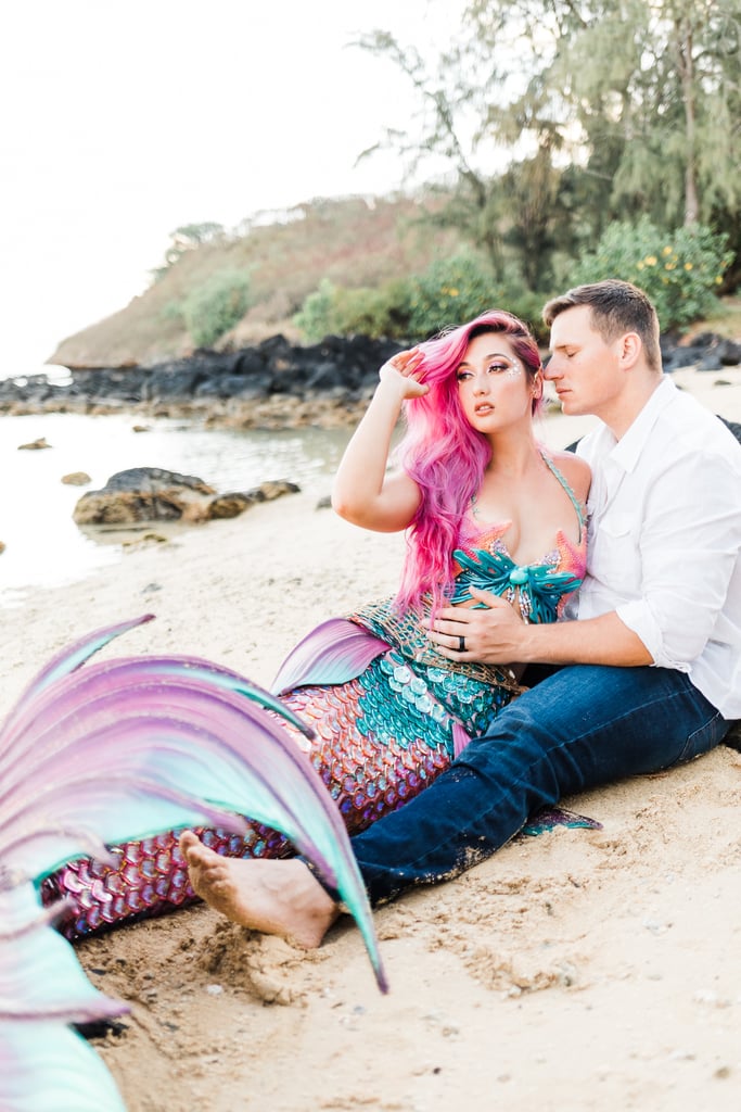 A Couple's Sexy Mermaid-Themed Photo Shoot