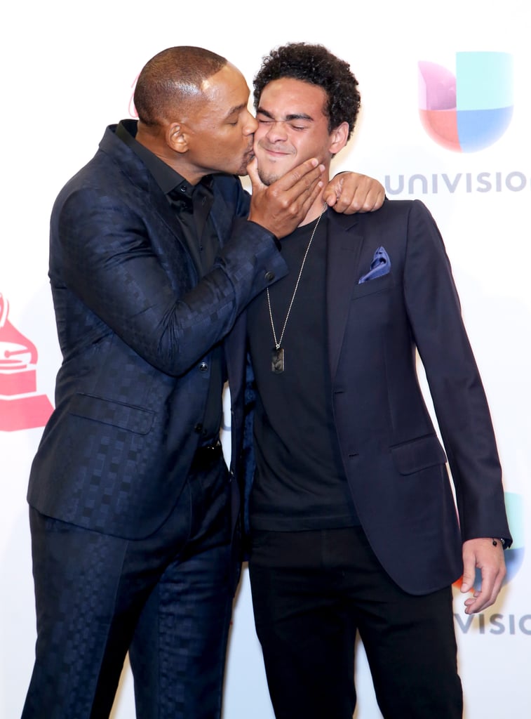 Will and Jada Pinkett Smith at the Latin Grammys 2015
