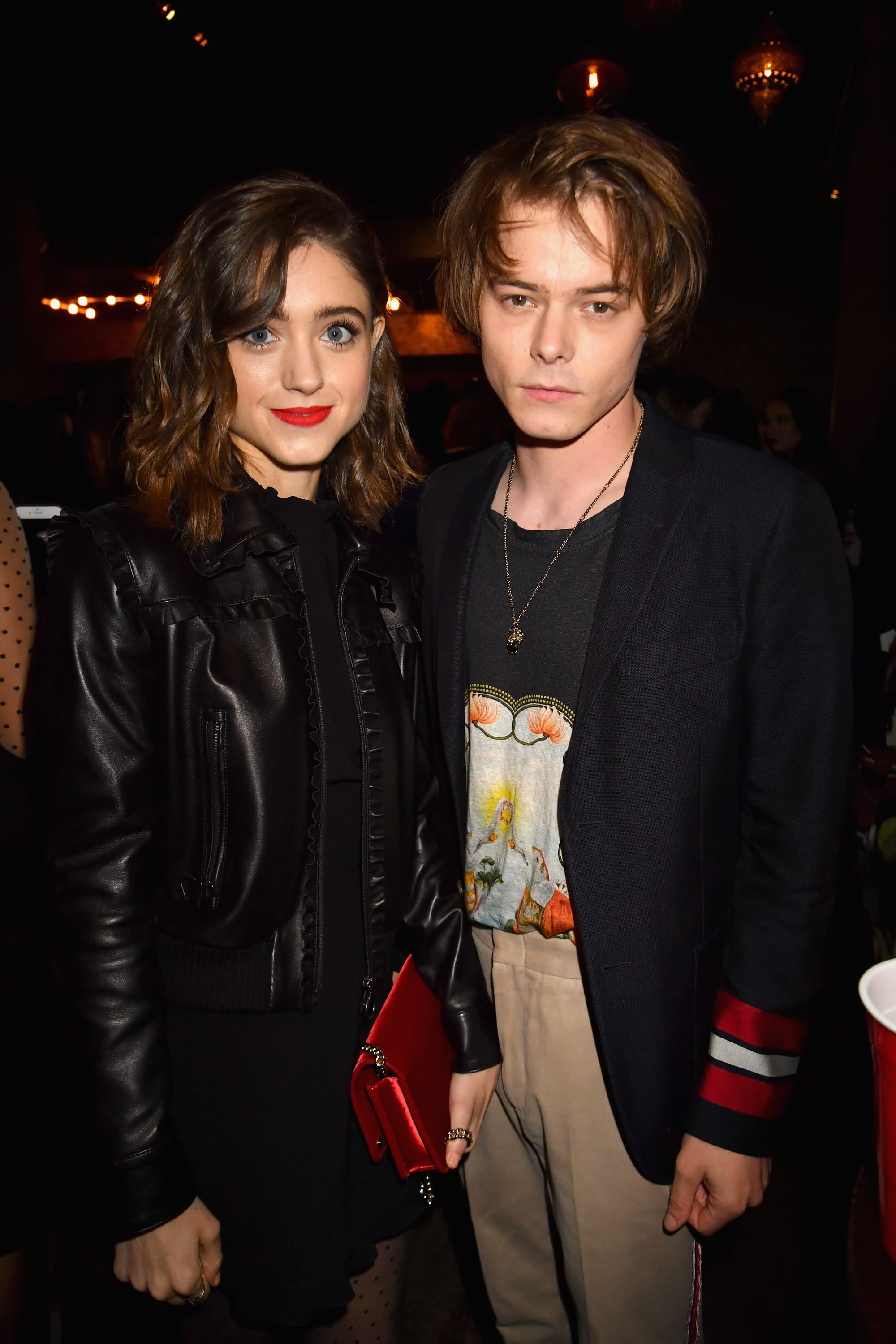 charlie heaton and natalia dyer pictures popsugar celebrity charlie heaton and natalia dyer