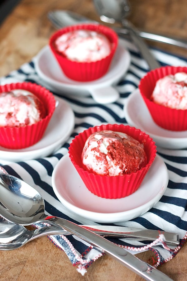 Red Velvet Cheesecake Ice Cream