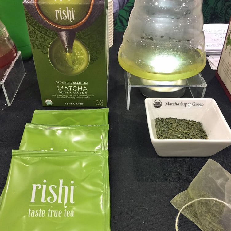 Rishi Matcha Super Green Tea Bags 2015 Trending Flavors Winter Fancy Food Show POPSUGAR
