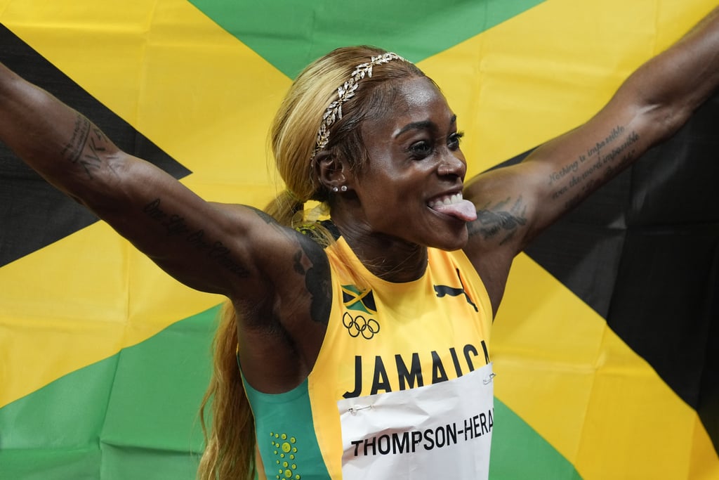 Elaine Thompson-Herah's Blond Ombré Hair