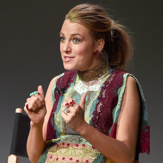 Blake Lively Speaks at the Apple Store in NYC Pictures