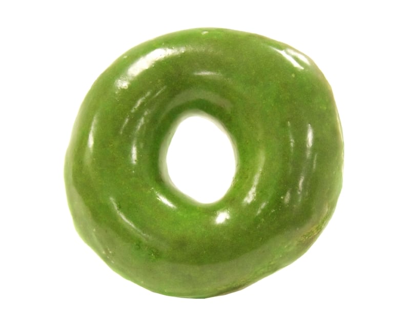 Krispy Kreme: Green Doughnuts