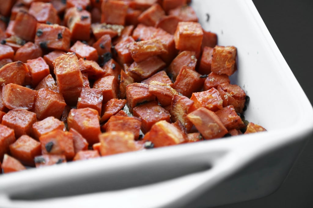 Veggie-Filled Sides: Maple-Roasted Sweet Potatoes