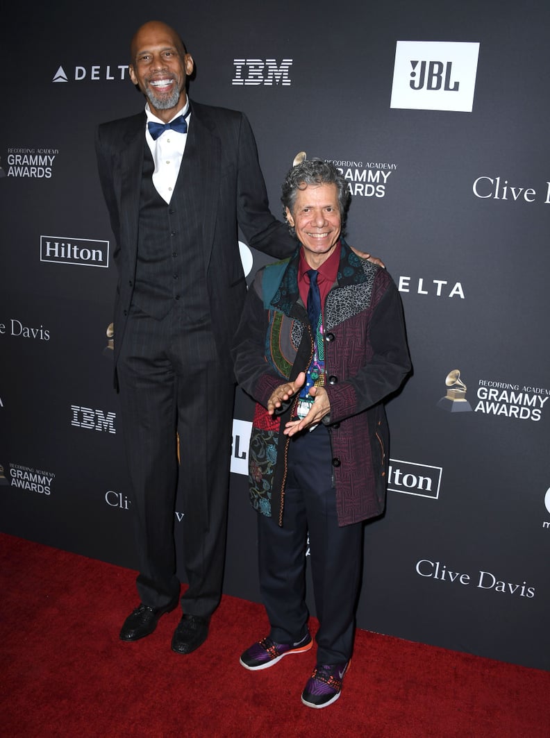 Kareem Abdul-Jabbar and Gayle Moran