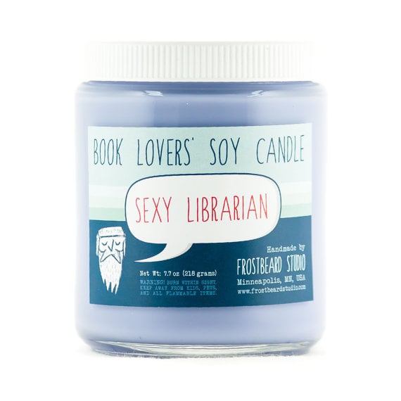 "sexy librarian" candle