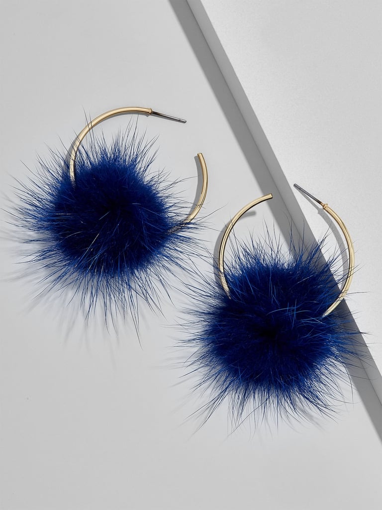 Fifi Pom-Pom Hoop Earrings