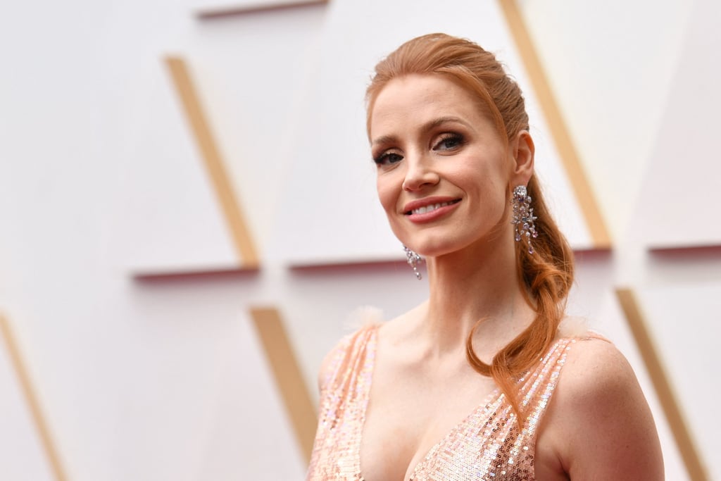 Jessica Chastain's Loose Ponytail