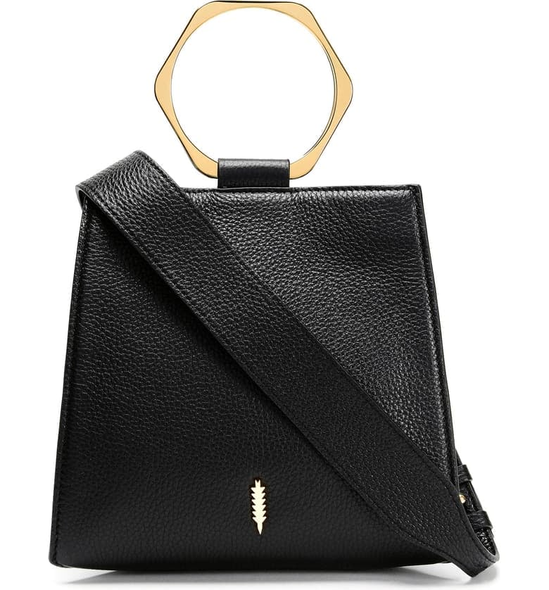 Thacker Hexa Leather Crossbody Bag