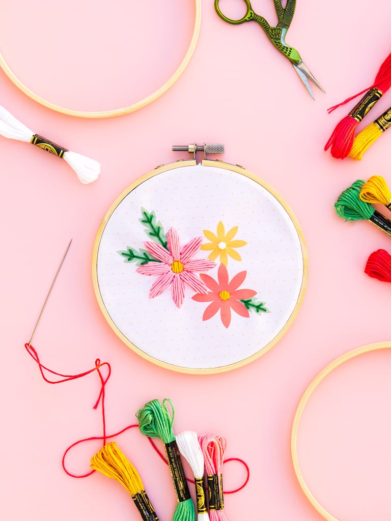 Embroidery wall art  diy secret santa home gifts  popsugar home photo 15 Embroidery wall art  diy secret santa home gifts  popsugar home photo 15