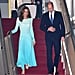 Kate Middleton's Blue Dress Is an Homage to Princess Diana