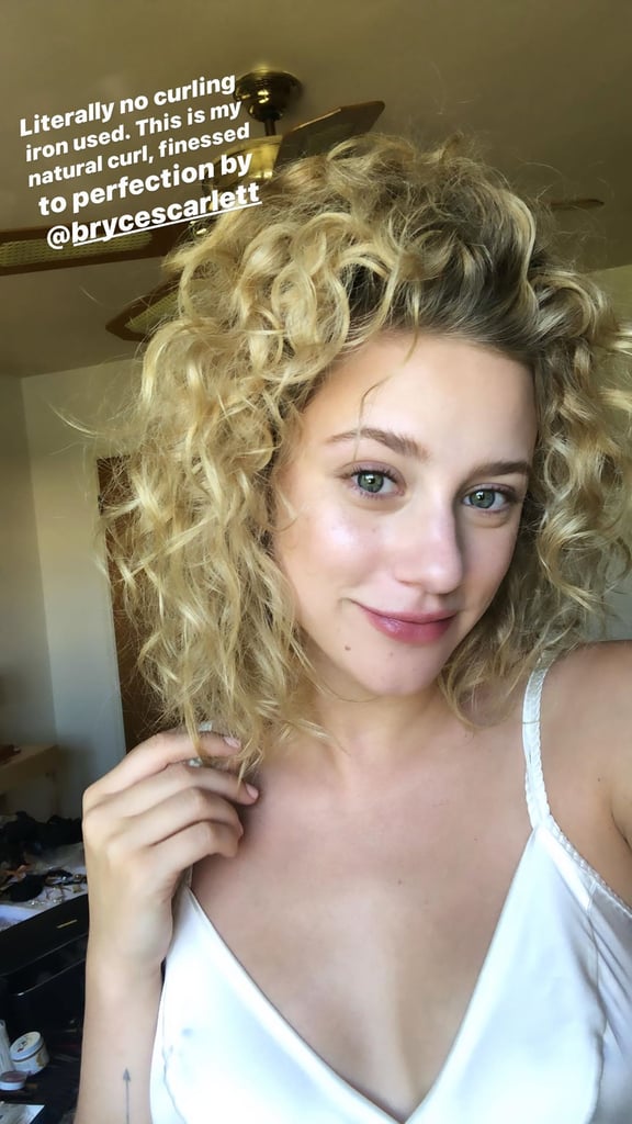 Lili Reinhart's Naturally Curly Hair