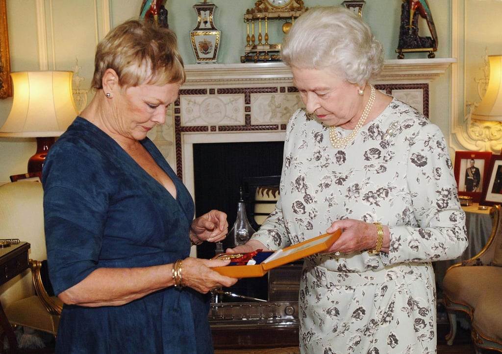 Queen Elizabeth II and Dame Judi Dench