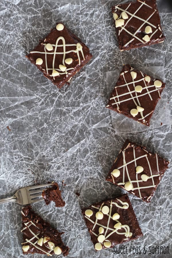 White Chocolate Expresso Brownies
