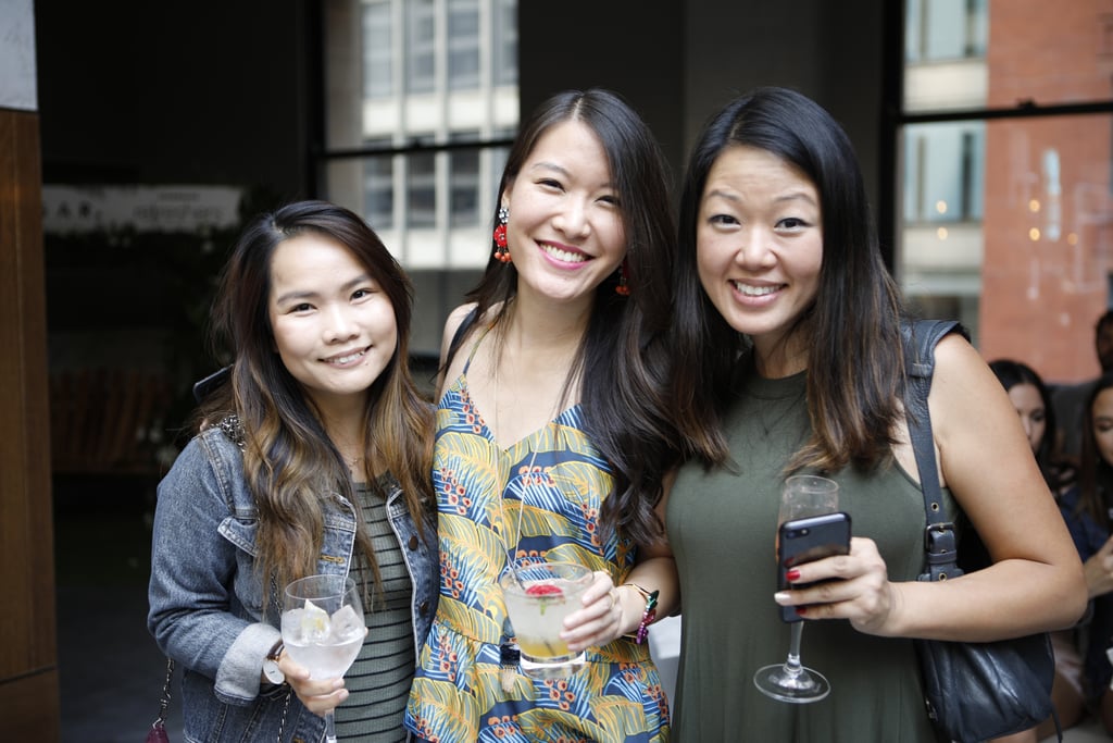 Love festivals but not into neon? These women kept things neutral with their tops at the POPSUGAR x Starbucks Refreshers party.