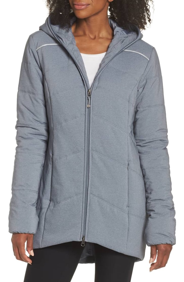 red puffer jacket new look