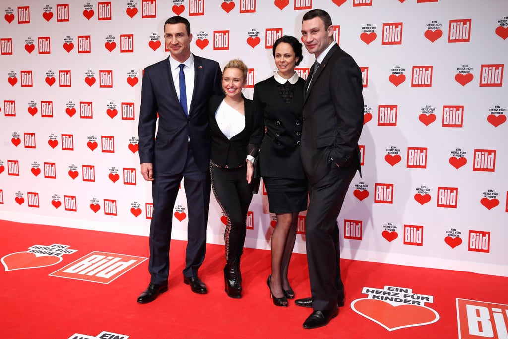 Hayden Panettiere Out With Wladimir Klitschko's Family 2015